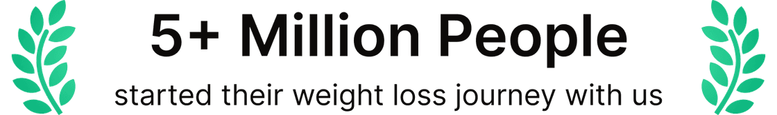 5+ Million People started their weight loss journey with us